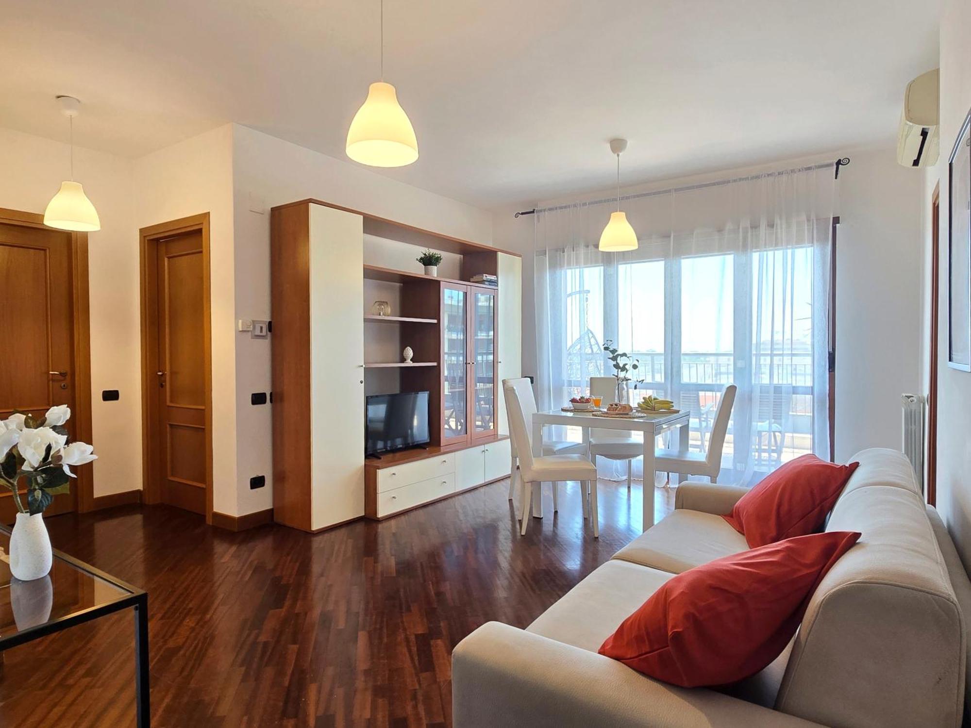 Golden Hour Apartment - Panoramic Terrace فيوميتشينو المظهر الخارجي الصورة